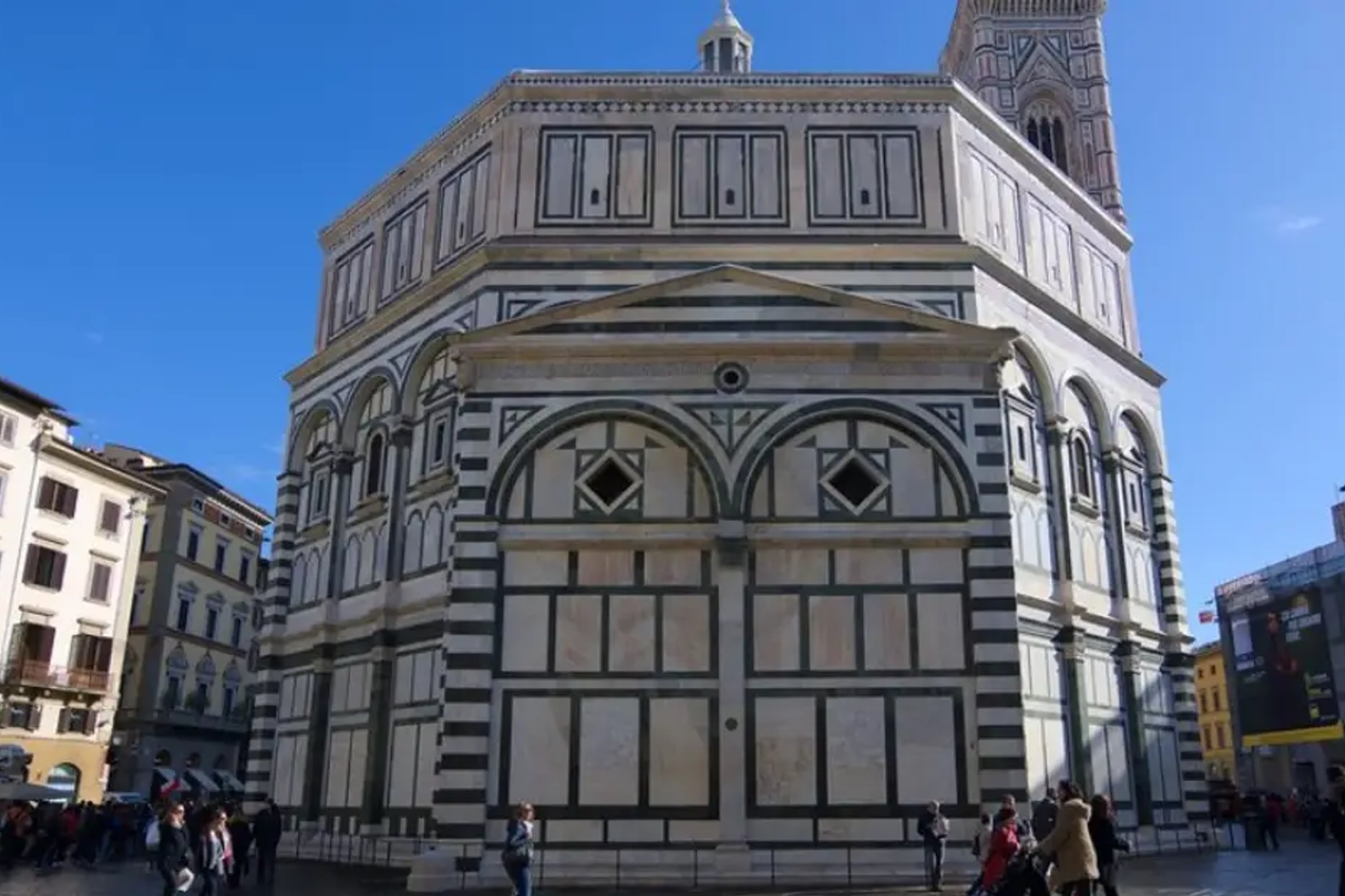 Florence Baptistery, Cathedral, Duomo Museum, Giotto's Belltower.